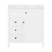 Bathroom Vanity With Sink, 3 Drawers And Adjustable Shelf, Freestanding Storage Unit Hearth and Haven