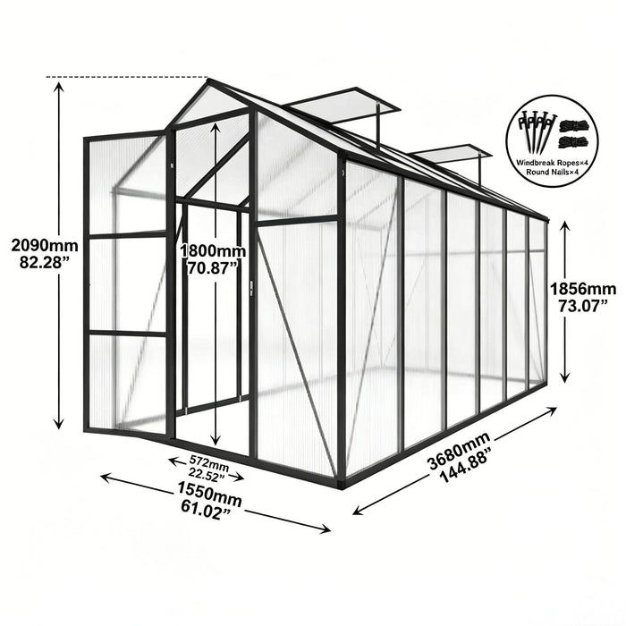 Gain Height Windproof house With Raised Base Daily Nest