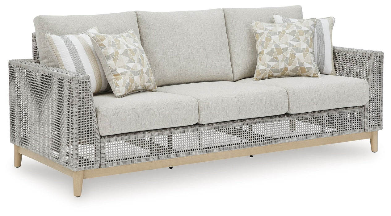 Seton Creek - 4 Pc. - Lounge Set - Gray Signature Design by Ashley®