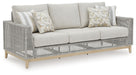 Seton Creek - 4 Pc. - Lounge Set - Gray Signature Design by Ashley®