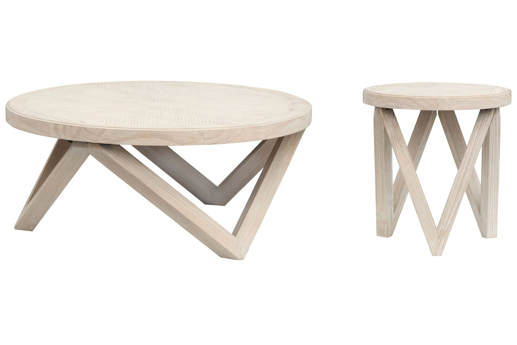 Bostwick - Round Cocktail Table Set Magnussen Furniture