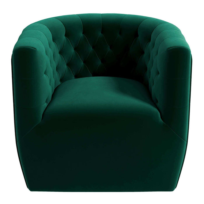 Delaney Swivel Chair - Green