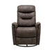 Ergonomic Shape Swivel Gliding Recliner Emerald Home