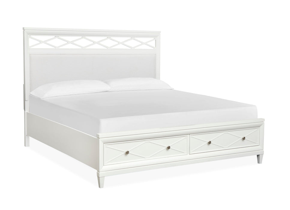 Springhouse - Upholstered Panel Storage Bed Magnussen Furniture