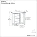 Amherst - Handcrafted Medium Storage Cabinet Simpli-Home