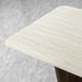 Dining Table Set With Upholstery - Ancient White / Antique Bronze / Beige Home Essentials