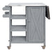 Foldable Outdoor Kitchen Island With Storage Cabinet Hearth and Haven