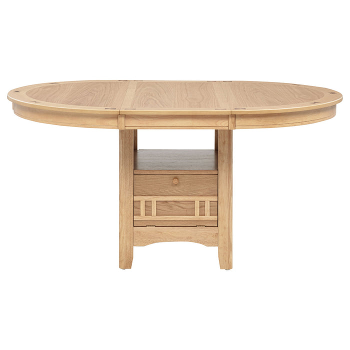 Davis - Extension Leaf Dining Table - Light Oak Furniture Max