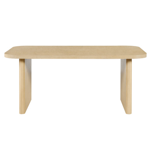 Rectangular, Indoor Dining Table - Natural Noble House