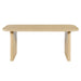 Rectangular, Indoor Dining Table - Natural Noble House