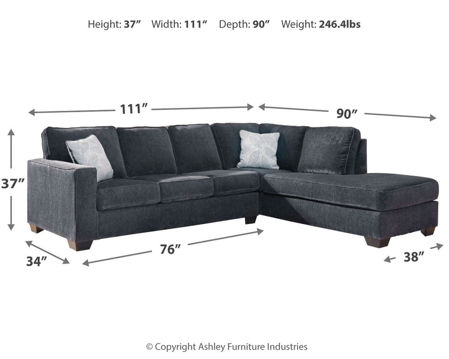 Altari - Sectional With Chaise Signature Design by Ashley®