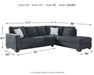 Altari - Sectional With Chaise Signature Design by Ashley®