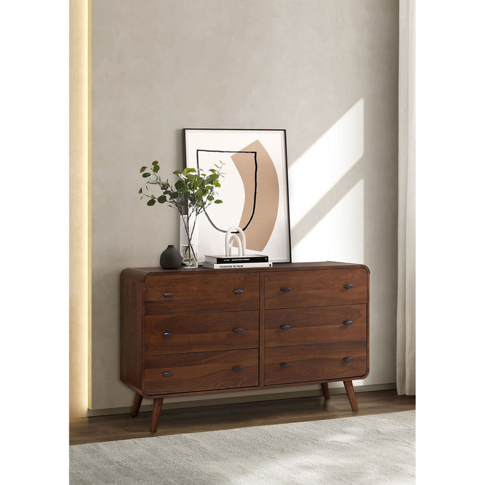 Winston - 6 Drawer Bedroom Dresser Furniture Max