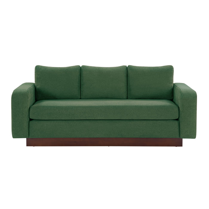 Modern 3 Seater Sofa, Living Room Couch Noble House