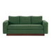 Modern 3 Seater Sofa, Living Room Couch Noble House