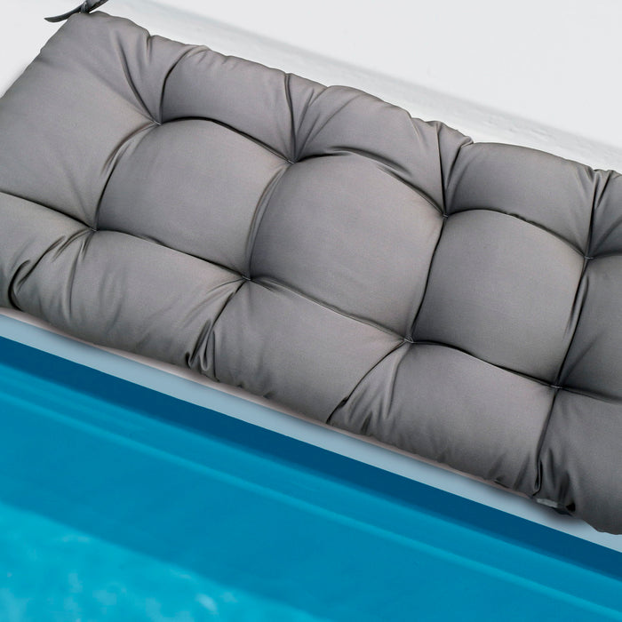 Outdoor Bench Cushions With Weather-Resistant Fabric Daily Nest