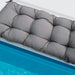 Outdoor Bench Cushions With Weather-Resistant Fabric Daily Nest