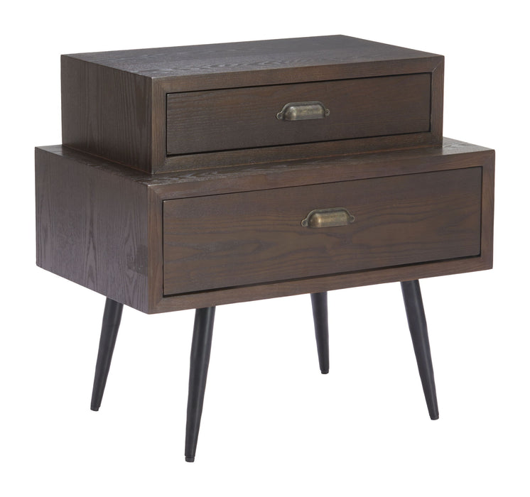 Mechy - Side Table - Brown Zuo Modern