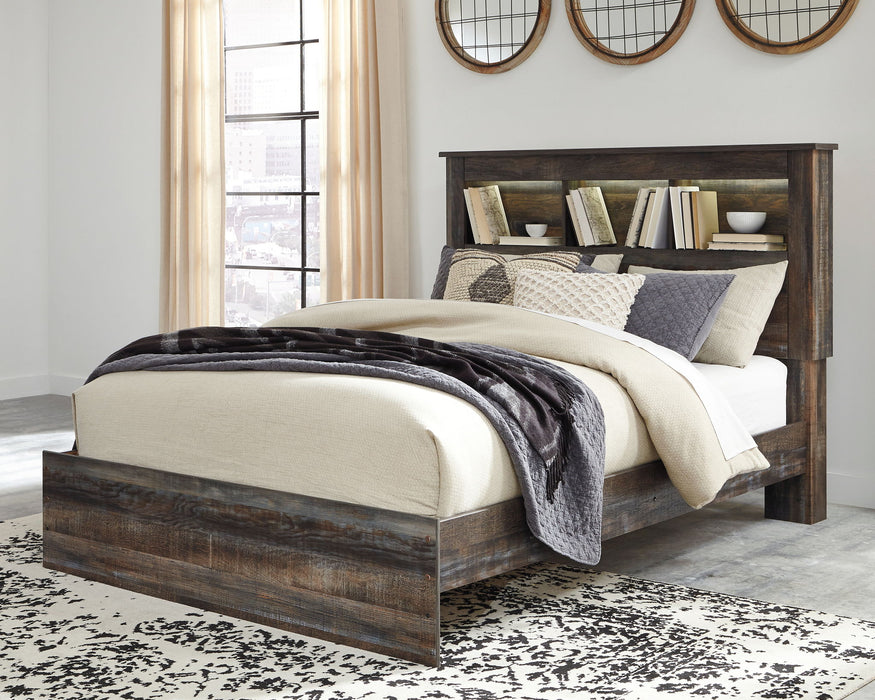 Drystan - Panel Bookcase Bed Signature Design by Ashley®