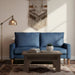 Upholstered Loveseat Sofa, 2 Seater Couch For Living Room Apartment US Pride