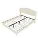 Upholstered Bed, Tufted Headboard, Comfortable Sleep Home Essentials