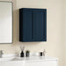 Shaker Wall Cabinet With Soft Close Hinges, Adjustable Shelves, Double Door Home Essentials