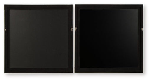 Winbrook - Wall Art Set (Set of 2) - Gray / Tan / Gold Finish Signature Design by Ashley®