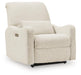 Cleo Pier - Power AutoGlide Recliner - Chai Signature Design by Ashley®