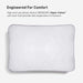 Bedgear High-Low Performance Pillow - Soft Support Pillow For Neutral Sleepers - Low Size Bedgear