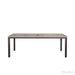 Verona - Dining Outdoor 7 Pieces Set - Dark Espresso / Gray / Off White Home Essentials