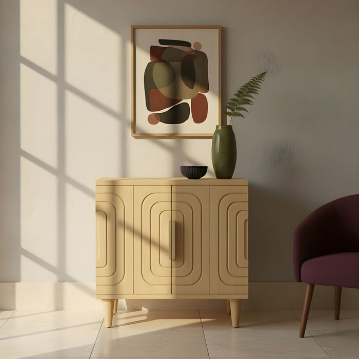 Lore - Cabinet - Natural Oak ACME
