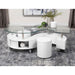 Marley - 3 Piece Coffee Table And Stools Set Furniture Max
