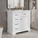 Modern Bathroom Vanity With Sink Top, 4 Drawers And 1 Soft-Close Door Hearth and Haven