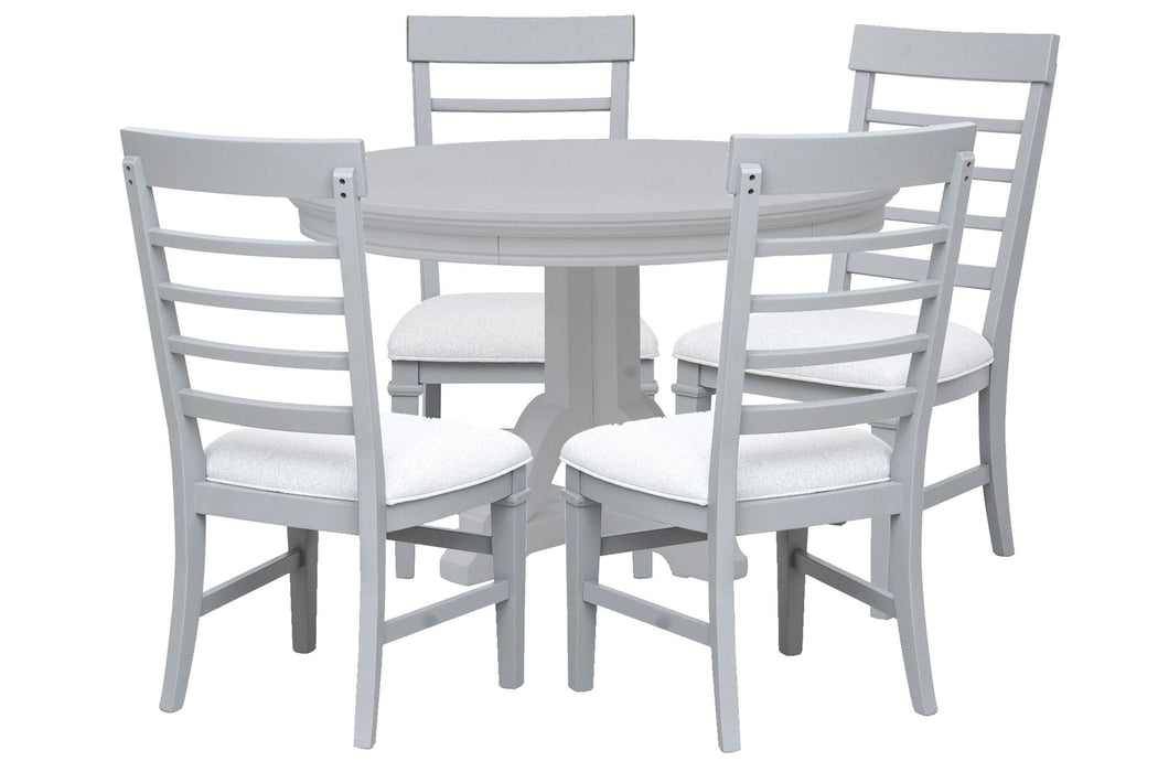 Charleston - Extendable 48" Round Dining Table Set Magnussen Furniture