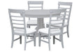 Charleston - Extendable 48" Round Dining Table Set Magnussen Furniture