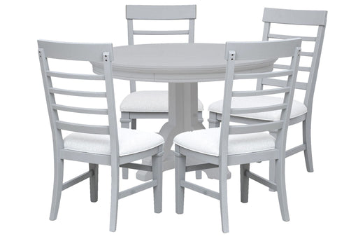 Charleston - Extendable 48" Round Dining Table Set Magnussen Furniture