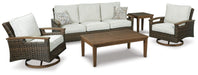 Paradise Trail - Sofa with Cushion - Medium Brown Signature Design by Ashley®