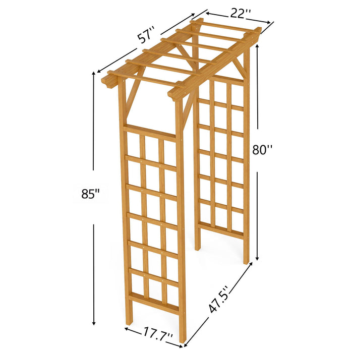 Wedding Arbor With Trellis Design Daily Nest