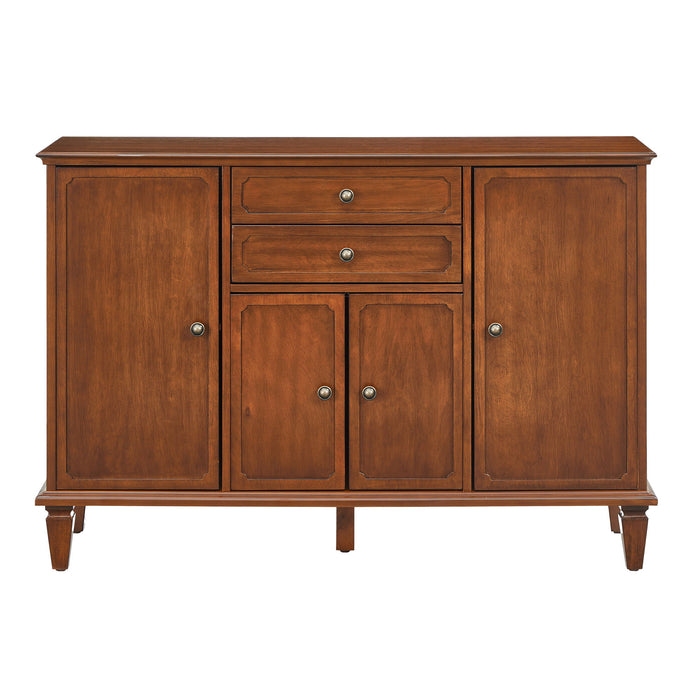 Sideboard Buffet Cabinet With 4 Doors And 2 Drawers, Console For Kitchen Home Essentials