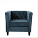 Chesterfield Accent Tufted Square Arm Side Chair US Pride