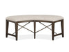 Westley Falls - Curved Bench With Upholstered Seat - Graphite Magnussen Furniture