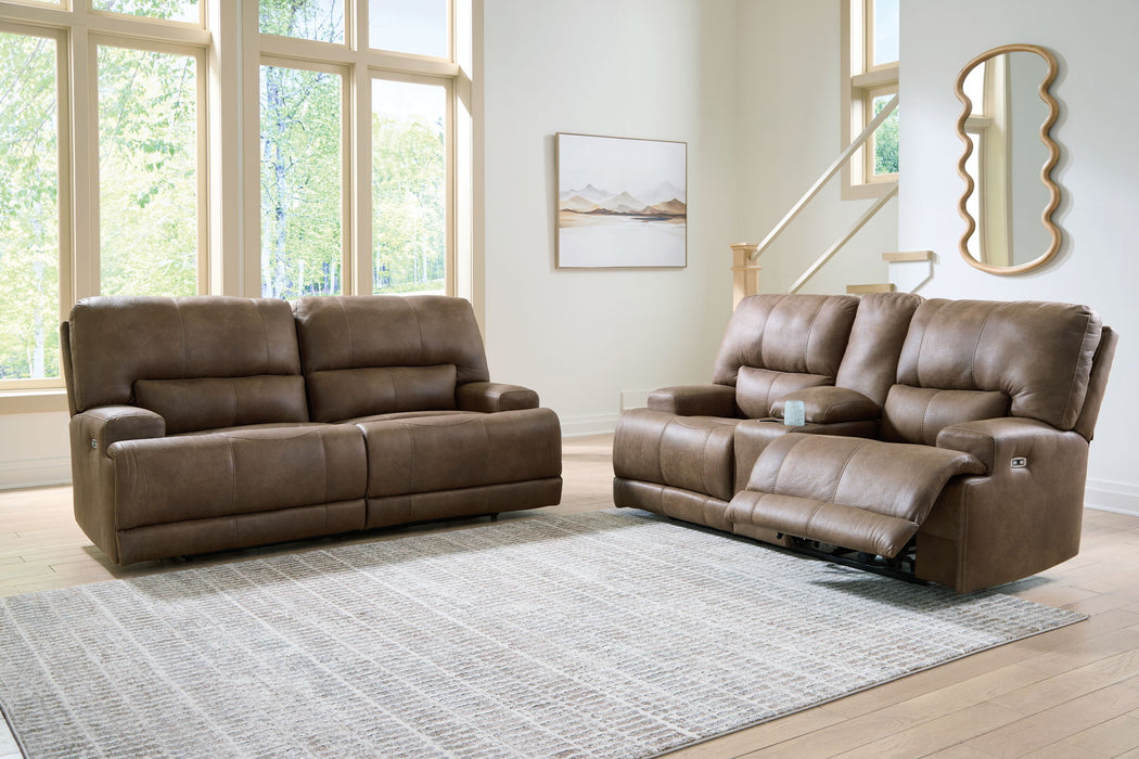 Beckley Place - 2 Pc. - Power Reclining Sofa And Loveseat - Earth Signature Design by Ashley®