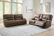 Beckley Place - 2 Pc. - Power Reclining Sofa And Loveseat - Earth Signature Design by Ashley®