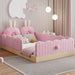 Platform Bed With Animal Pillows And Storage Bags Dreamland