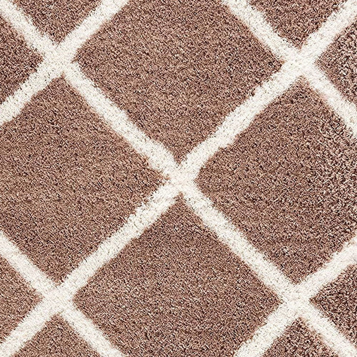 3' x 5' Geometric Area Rug - Beige