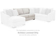 Koralynn - Armless Loveseat - Stone Benchcraft®