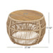 Round Side Table With Rope Frame Noble House