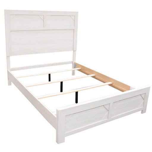 Transitional Bed With High Headboard Home Essentials