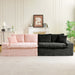 Multifunctional Sofa Pink Black, Fits 4 People Home Essentials