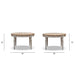 Colette - Round Dining Table - Blue / Gray Jennifer Taylor Home